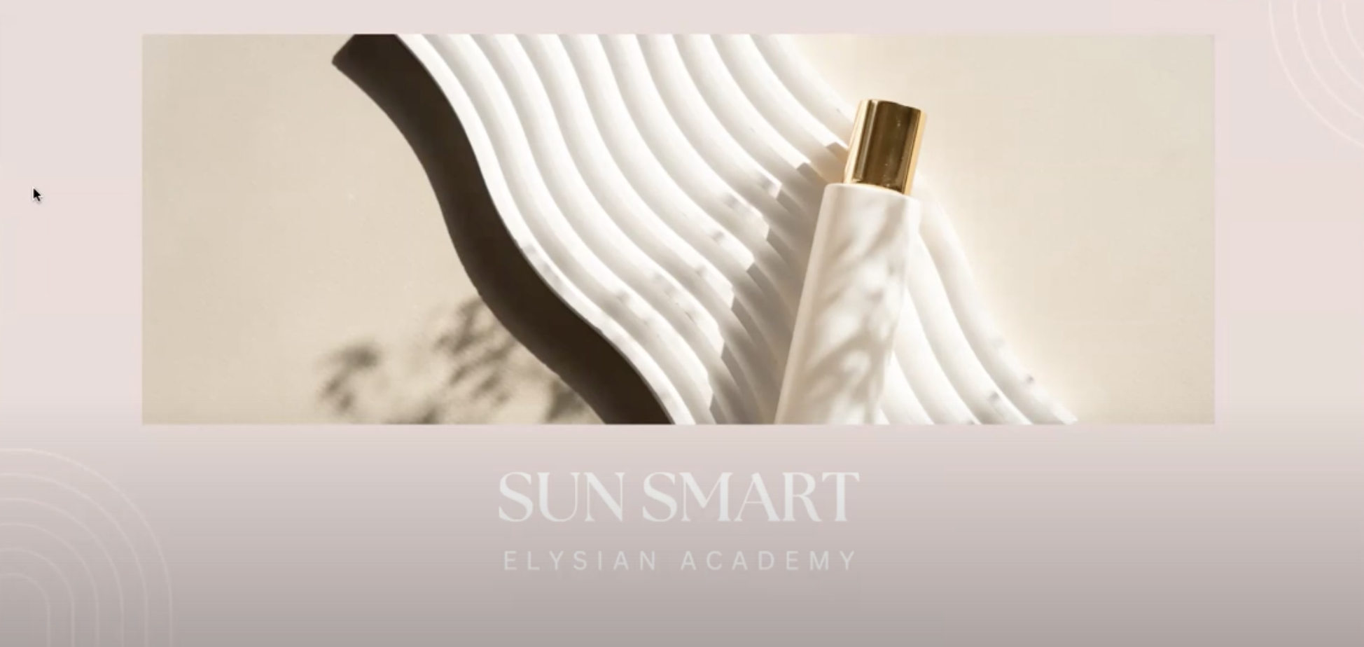 Je bekijkt nu Sun Smart Masterclass